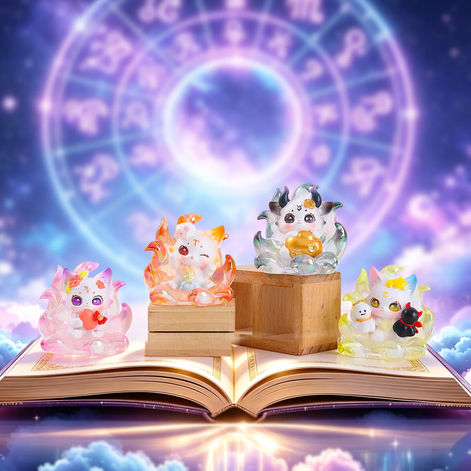 Cute Transparent Nine Tailed F - đánh giá và giá Resin Art Case