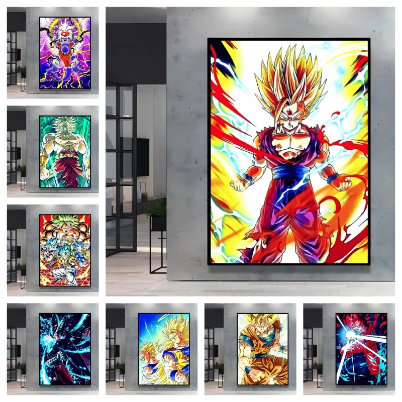 Dragon Ball Gohan Anime 5D Ful - đánh giá và giá Resin Art Wallpaper