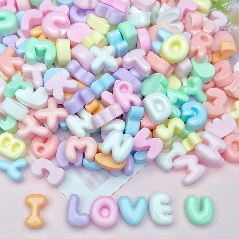New20Pcs Mini Letters Mixed Re - đánh giá và giá Resin Art Alphabet